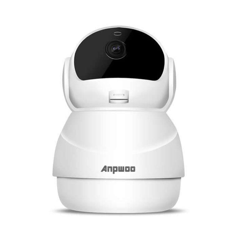 Wireless Hd Ip Camera With Motion Detection & Night Vision - 128Gb Tf Card Support White-1915196642362003456