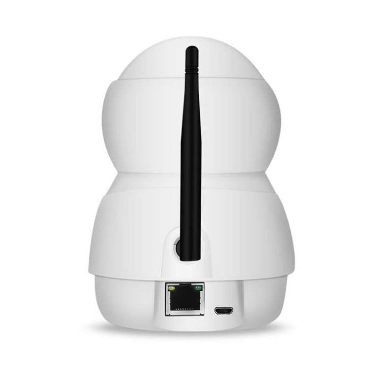 Wireless Hd Ip Camera With Motion Detection & Night Vision - 128Gb Tf Card Support White-1915196642362003462