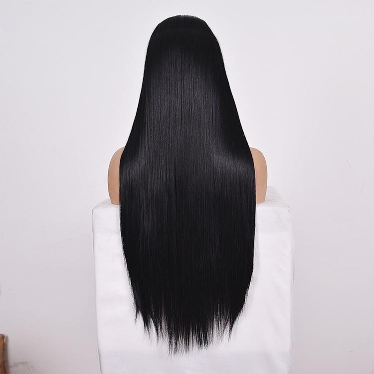 26 Straight Lace Front Human Hair Wig - Style 2 No Code - Natural Look-1922443439690092547