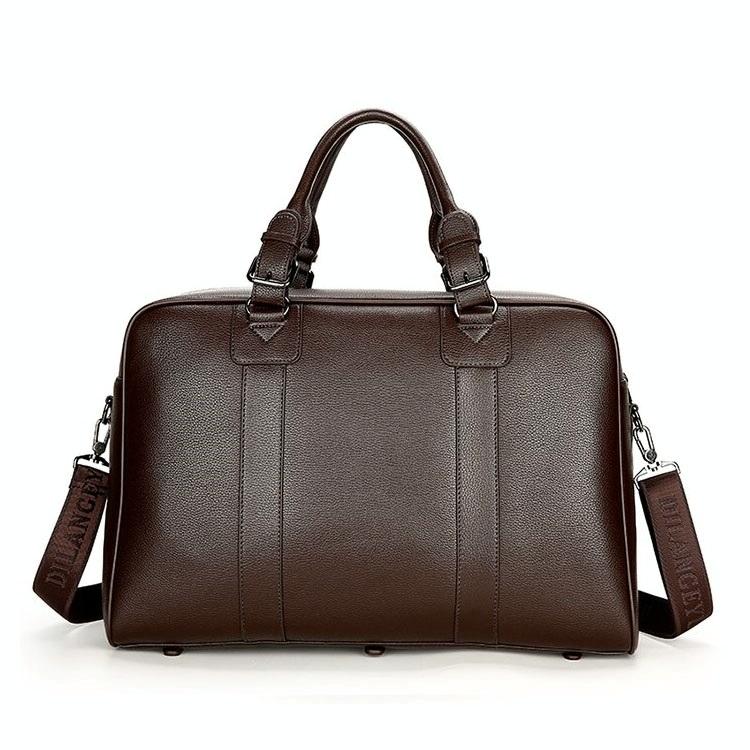 Large Leather Gym & Travel Bag - Spacious & Stylish-1915196644224274436