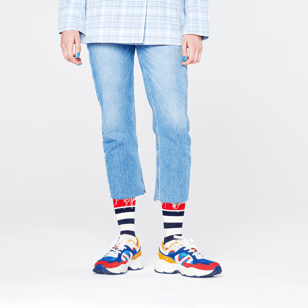 Happy Socks adult Stripe Sock Size 36-40-1910112378222153729