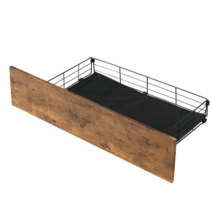 Levede Double Bed Frame RGB LED 4 Drawers USB-1922082151415812101